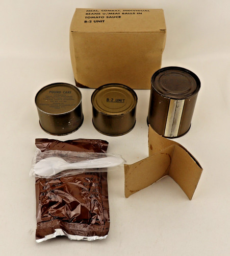 Usgi ration mci beans meat - c-ration,